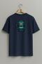 Oversize Mecha Octopus Diver Unisex T-Shirt with Pocket and Back Design - 2