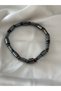 Men's Bracelet with Natural Hematite and Tiger's Eye Stone – Energy Balancer - 3