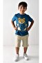 Boys Printed T-shirt Shorts Set - 5