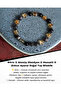 Certified Citrine & Silver Obsidian & Hematite & Zircon Apparatus Natural Stone Bracelet
