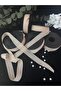 Ecru Nopeli Linen Ribbon 2 cm X 20 m – Dowry, Bundle, Gift, Wedding and Decoration Ribbon - 2