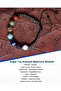 Certified Natural Stone Cocktail Macrame Bracelet