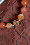 Certified Yemenite Silver & Citrine & Hematite Natural Stone Bracelet - 3