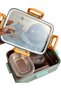 Bento Stainless Steel Lunch Box BPA Free Leakproof With Soup Bowl For Girls - Kids Box For Sc - 3