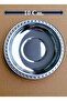 Set of 6 Metal Tea Plates – Durable and Stylish Design - 2