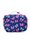 Ribbon Patterned Navy Blue Washable Heat Protected Lunch Box for Girls - 4