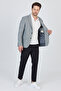Martinelli Men's Black Small Patterned Polyviscose Fabric Sports Blazer Jacket - 6