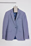 Arezzo Men's Navy Blue Polyviscose Fabric Sports Blazer Jacket