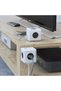 Prelungitor cubic, Powercube de la Allocacoc, 2xUSB-A, 4 prize, 1.5m, alb/gri - 3