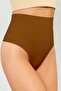 Mabet Model High Waist Comfortable Panties Corset Coffee Color011 - 3