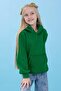 Unisex Hooded Kangaroo Pocket Hooded Winter Sweatshirt - Green - 5