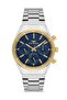 Silver Steel Band Men's Wristwatch Fm43011A-D3 All Functions Active 3 Atm Water Resistant