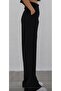 Floransa/////Women's Double Fabric Palazzo Pants with Side Pockets - 3