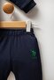 Baby Boy 3 Thread Woven Winter Bottom Top Set - 3