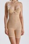 Seamless Socks Corset with Shoulder Straps and Long Legs and Abdominal Toning – Underbust Evening Dress Corset