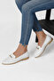 Women's Flats with Chain Buckle Lightweight Comfortable Sole Stylish Casual Shoes - 2