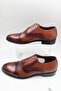 Men's Quality Suitable for Suits Khaki Leather Casual Shoes - 4