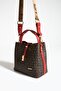 Original Just Polo Women's Shoulder Bags Suitable for Daily Use, Medium and Large Size, Wide-Strap