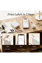D110_M Upgrade Label Printer, Mini Bluetooth Barcode Printer Device for iOS Android - 7
