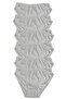 Women's 6-Piece Cotton White Modal Lace Panties Set 2174