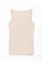 Black U-Neck Women's Tank Top (W5) - 6