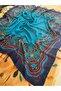 Ethnic 110 X 110 cm Pareo Scarf Shawl Paisley 1757089 - 3