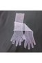 Miva Sparkling Tulle Long Children's Gloves Lilac - 6