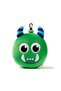 Children's Travel Pillow and Eye Mask-Green Monstarz Monster Plush - 4