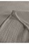 100% Natural Cotton 4 Layer Muslin Luxury Single Pique Set Light Gray 160X230Cm - 4