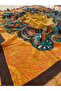 Ethnic 110 X 110 cm Pareo Scarf Shawl Paisley 1757089