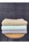 Tile 3-Piece Bath Towel Set – 100X150 cm 100% Cotton, Soft Textured, Knitted Pattern - 4
