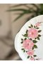 Winterling Antique Pink Flower Pattern Porcelain Tray & Presentation Plate with Handles - 3