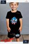 Kids Unisex “Sonic Game Console“ Custom Printed Crew Neck T-Shirt - Shorts Set - 2