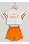 Girl's Cotton Shorts Suit - 3