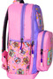 3-Piece Primary School Labubu Printed Lilac, Girl's School Bag with Nutrition and Pen Holder - 3