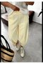 Original Gabardine Fabric Women's Baggy Trousers