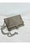 Genuine Suede Leather Portfolio/ Clutch Women's Handbag