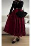 Women's Wrinkle Skirt Flared Skirt Modest Skirt