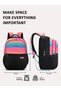 35L Girlpower Backpack | Laptop Compatiable | Raincover (Black) - 5
