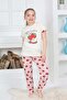 Girls' 100% Natural Cotton Short Sleeve Quality Pajama Set - 5