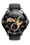Actor new Smartwatch with Stunning Ceramic Bezel - Black