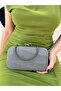 Women's Platinum Palsim Evening Dress Clutch Portfolio Bag - 5