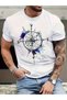 New Season Modern Design Custom Print Women Men Unisex Oversize Crew Neck T-Shirt - 2