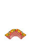 Capri Red 7-Piece Melamine Appetizer Plate Set - 5