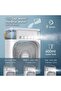 USB C Table Fan with Water Atomiser and Fragrance Diffuser, Quiet 360° Rotating Fan with 7-C - 7