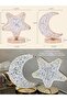 LED Crystal Table Lamp for Home Room | Acrylic Bedside Table Lamp with 3 Levels Brightness fo - 2