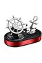 Ship Anchor Car Air Freshener – Solar Powered Rotating Aromatherapy Car Perfume, Long-Lasti - 2