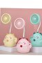 Cat Fan Pen Holder Foldable USB Small Fan - 7