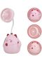 Cat Fan Pen Holder Foldable USB Small Fan