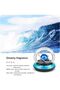 Solar Powered Car Perfume Diffuser – Airplane Glider Design with Auto-Rotation Fan, Eco-Fri - 2